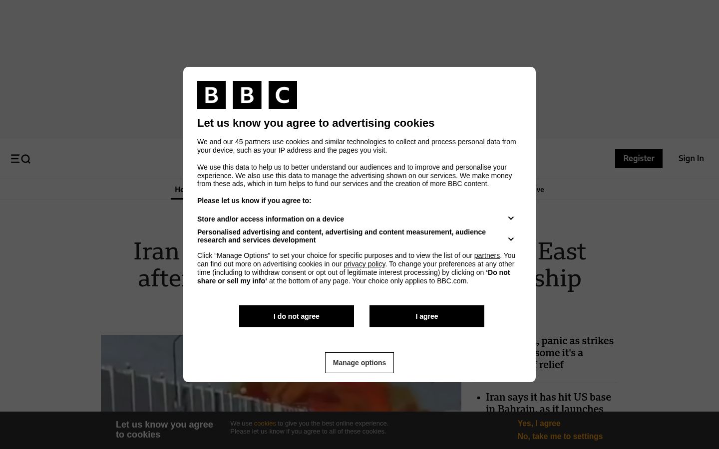 Screenshot of BBC - https://www.bbc.com
